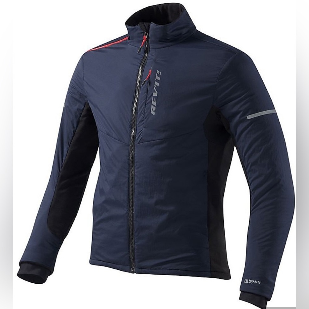 REV’IT! Sports Climate Motorcycle Polartec Insulated  Riding Jacket—Medium